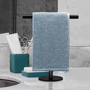 Hand Towel Holder Stand Table-Standing Towel Rack, Stainless Steel Towel Bar Rack Stand