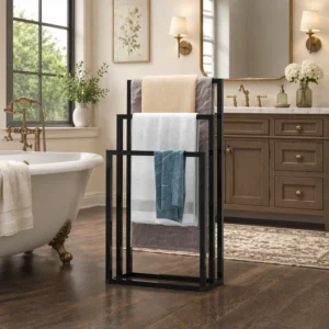 Towel Stand, Freestanding Towel Rack for Bathroom Accessories DZY911-W840100842